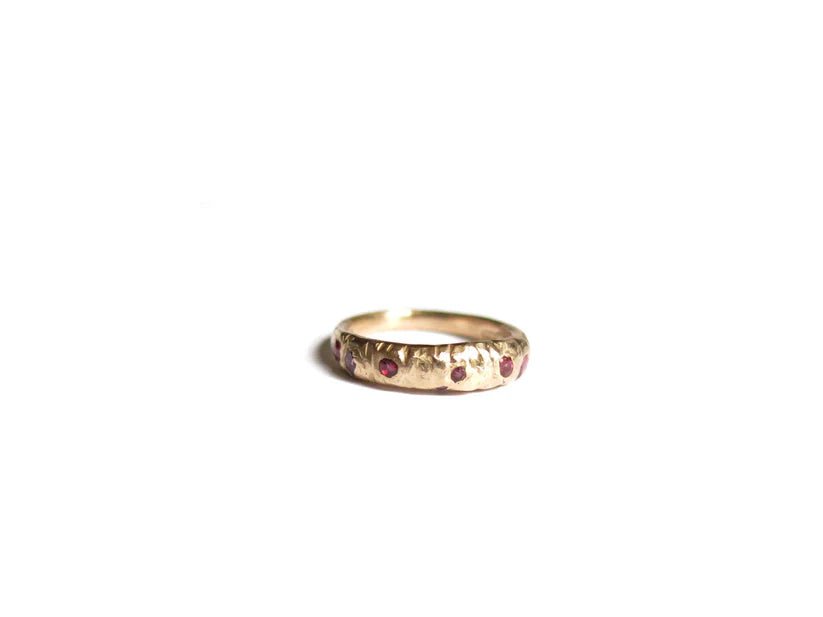 Elaine Ho 14K Gold Ring (Rubies) - Victoire BoutiqueElaine HoRings Ottawa Boutique Shopping Clothing