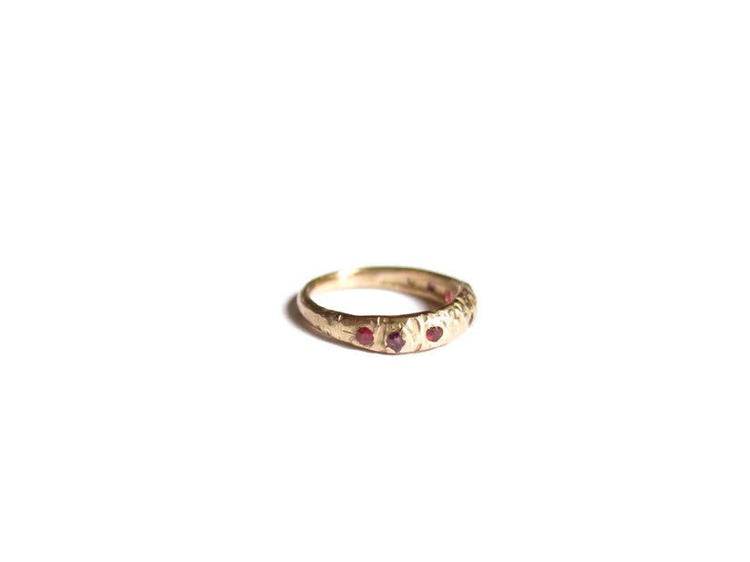 Elaine Ho 14K Gold Ring (Rubies) - Victoire BoutiqueElaine HoRings Ottawa Boutique Shopping Clothing