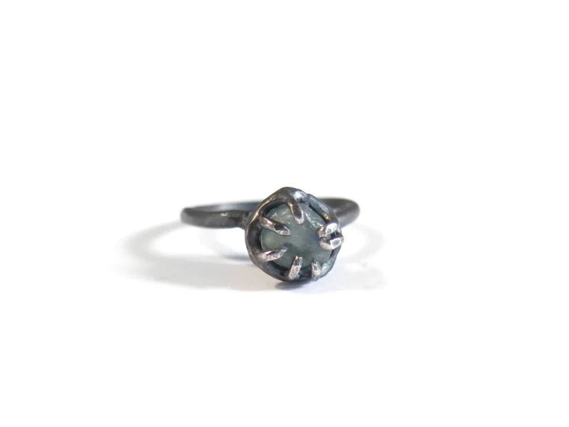Elaine Ho Sterling Silver Ring (Rough Sapphire) - Victoire BoutiqueElaine HoRings Ottawa Boutique Shopping Clothing