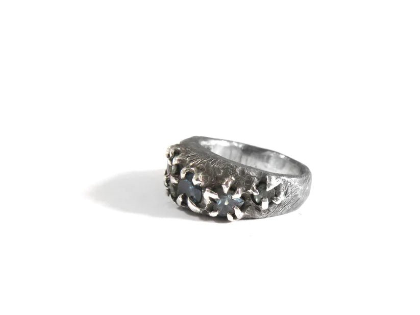 Elaine Ho Sterling Silver Ring (Topaz & Tourmalines) - Victoire BoutiqueElaine HoRings Ottawa Boutique Shopping Clothing
