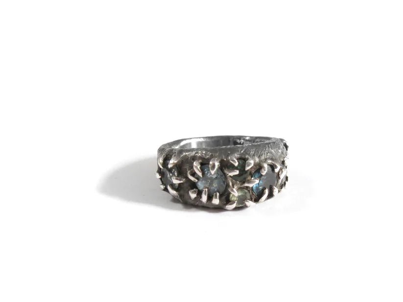 Elaine Ho Sterling Silver Ring (Topaz & Tourmalines) - Victoire BoutiqueElaine HoRings Ottawa Boutique Shopping Clothing