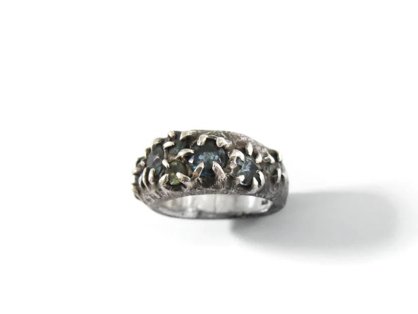 Elaine Ho Sterling Silver Ring (Topaz & Tourmalines) - Victoire BoutiqueElaine HoRings Ottawa Boutique Shopping Clothing