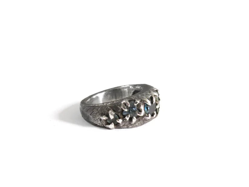 Elaine Ho Sterling Silver Ring (Topaz & Tourmalines) - Victoire BoutiqueElaine HoRings Ottawa Boutique Shopping Clothing