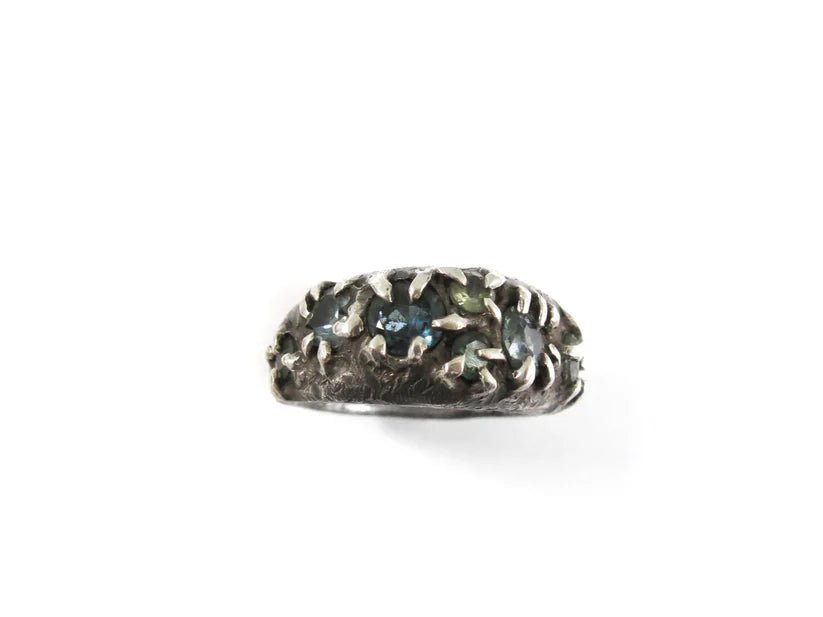 Elaine Ho Sterling Silver Ring (Topaz & Tourmalines) - Victoire BoutiqueElaine HoRings Ottawa Boutique Shopping Clothing