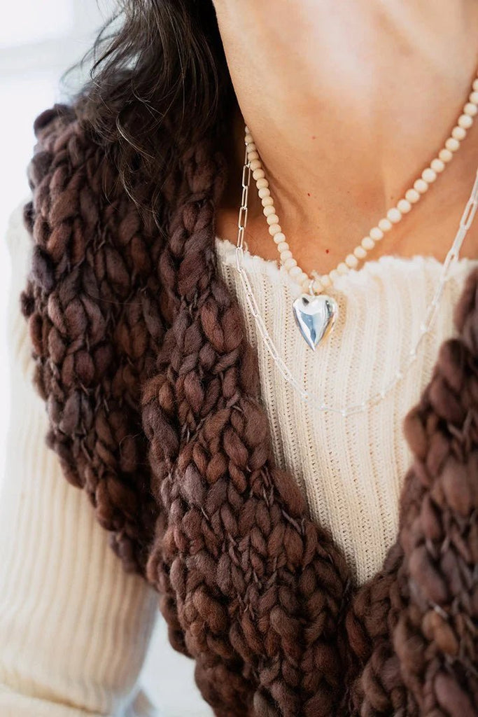 Eleventh House Jewellery Camellia Necklace (Various Colours) - Victoire BoutiqueEleventh House JewelleryNecklace Ottawa Boutique Shopping Clothing