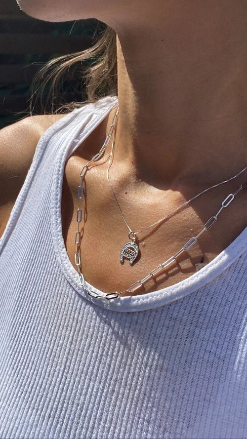 Eleventh House Jewellery Good Luck Necklace (Silver) - Victoire BoutiqueEleventh House JewelleryNecklace Ottawa Boutique Shopping Clothing