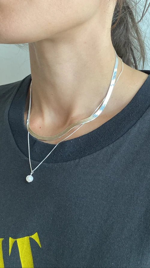 Eleventh House Jewellery Mini Pearl Necklace - Victoire BoutiqueEleventh House JewelleryNecklace Ottawa Boutique Shopping Clothing