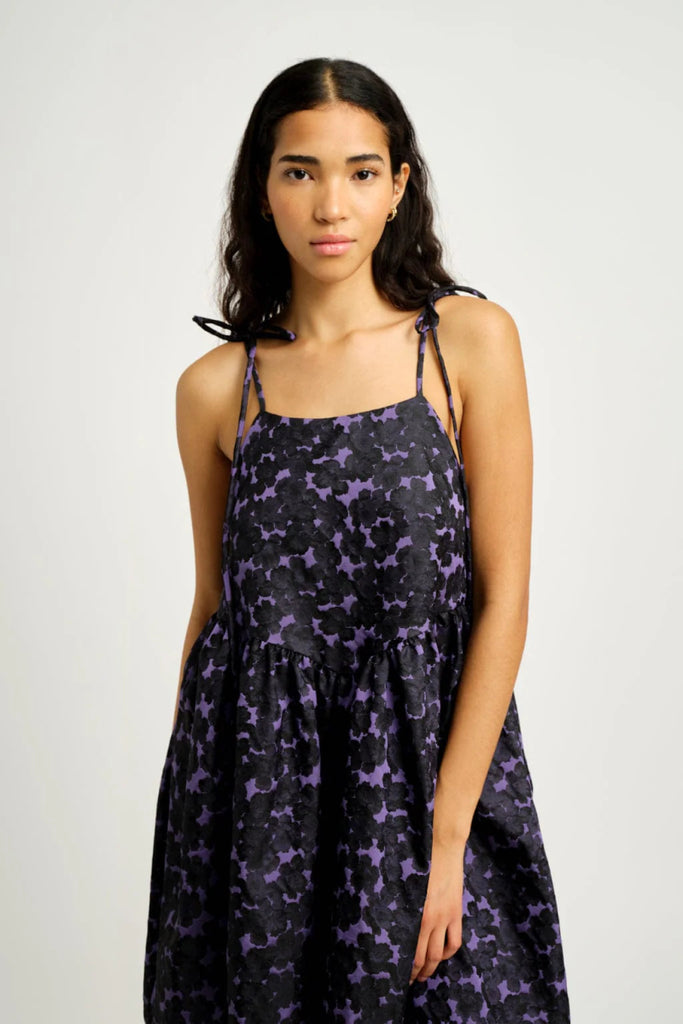 Eliza Faulkner Amy Dress (Purple Jacquard) - Victoire BoutiqueEliza FaulknerDresses Ottawa Boutique Shopping Clothing