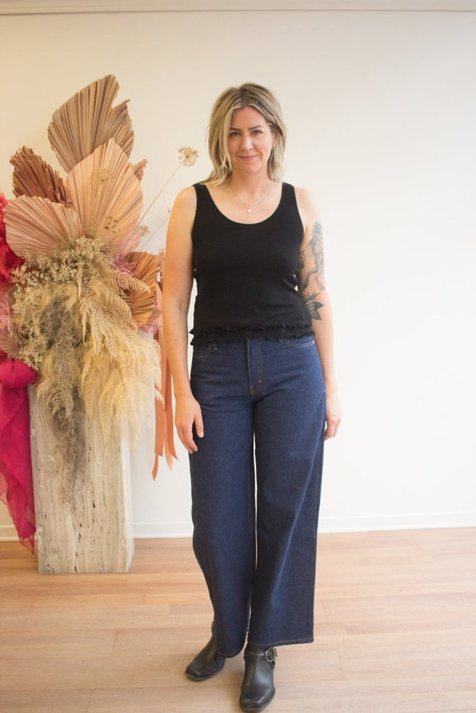 Eliza Faulkner Becca Top - Black (In - Store) - Victoire BoutiqueEliza FaulknerTops Ottawa Boutique Shopping Clothing