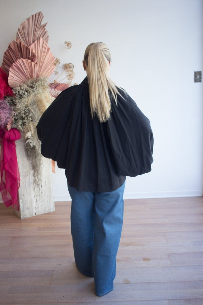 Eliza Faulkner Bowie Blouse - Black (Online Exclusive) - Victoire BoutiqueEliza FaulknerShirts & Tops Ottawa Boutique Shopping Clothing