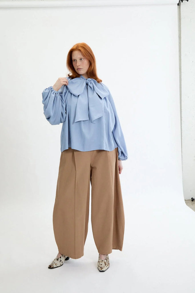 Eliza Faulkner Bowie Blouse - Blue (Online Exclusive) - Victoire BoutiqueEliza FaulknerShirts & Tops Ottawa Boutique Shopping Clothing