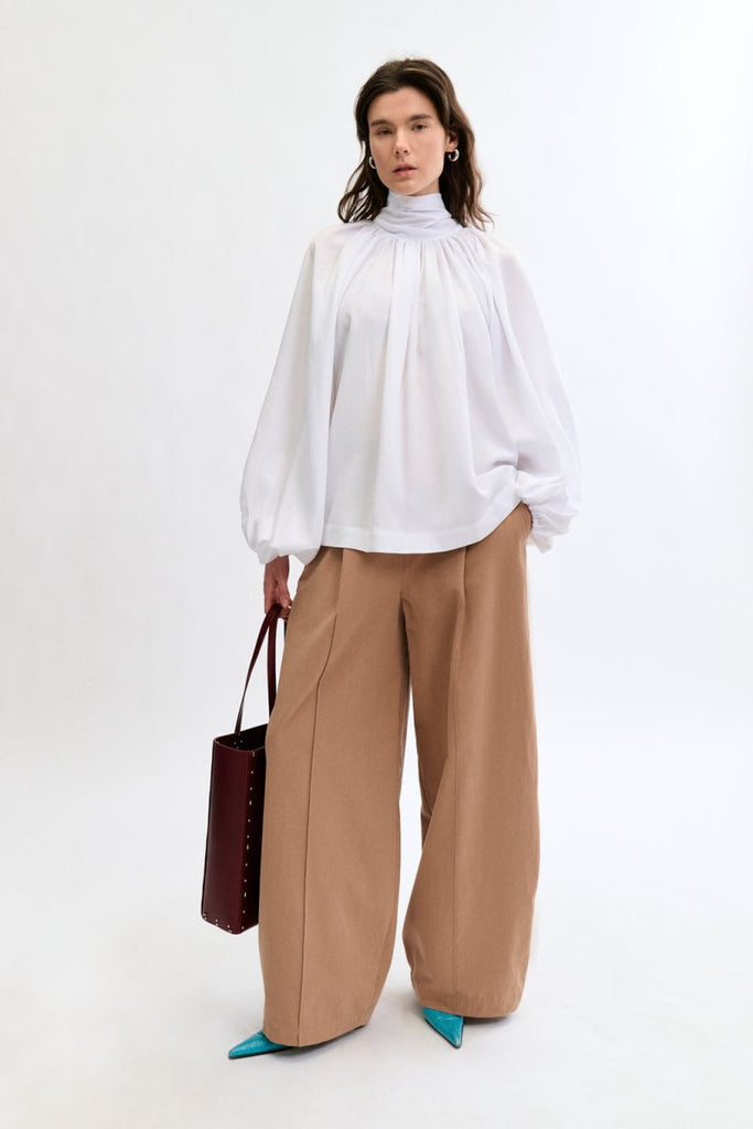 Eliza Faulkner Bowie Blouse - White (Online Exclusive) - Victoire BoutiqueEliza FaulknerShirts & Tops Ottawa Boutique Shopping Clothing