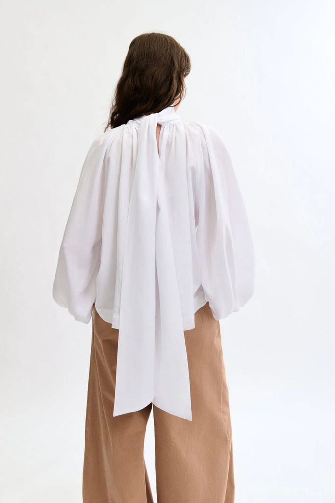 Eliza Faulkner Bowie Blouse - White (Online Exclusive) - Victoire BoutiqueEliza FaulknerShirts & Tops Ottawa Boutique Shopping Clothing