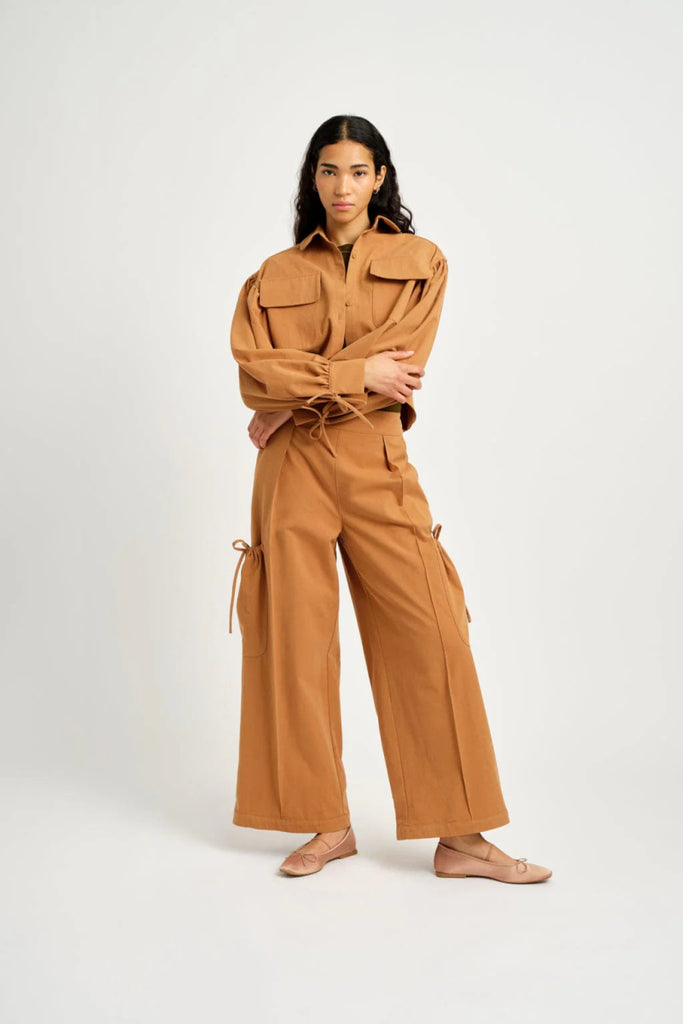 Eliza Faulkner Brodie Pant - Camel (Online Exclusive) - Victoire BoutiqueEliza FaulknerBottoms Ottawa Boutique Shopping Clothing