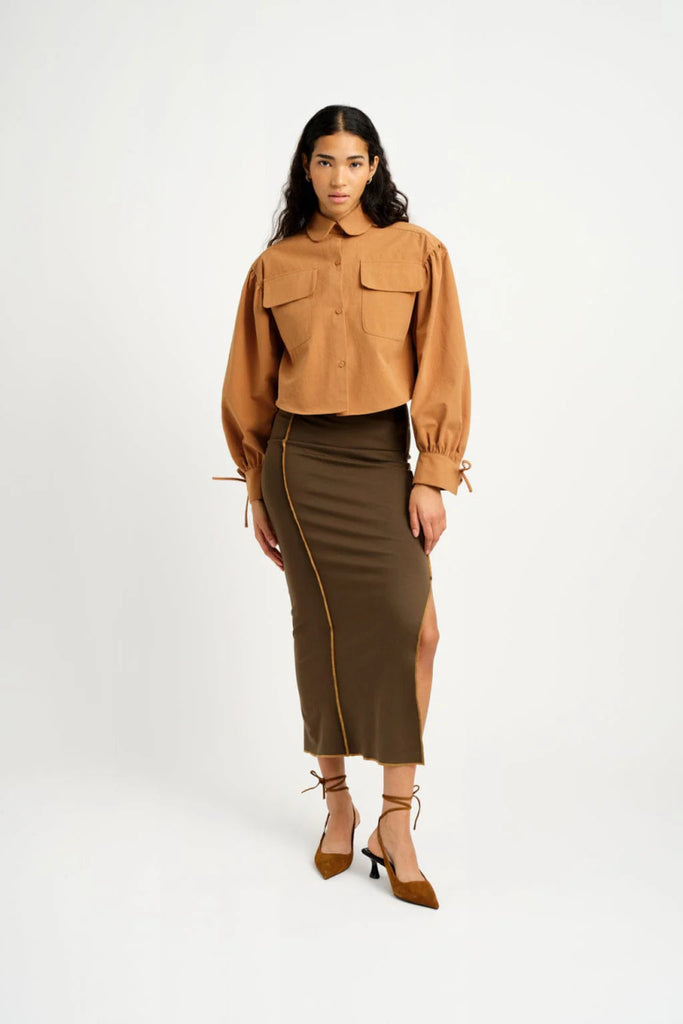 Eliza Faulkner Charlie Jacket - Camel (Online Exclusive) - Victoire BoutiqueEliza FaulknerJacket Ottawa Boutique Shopping Clothing