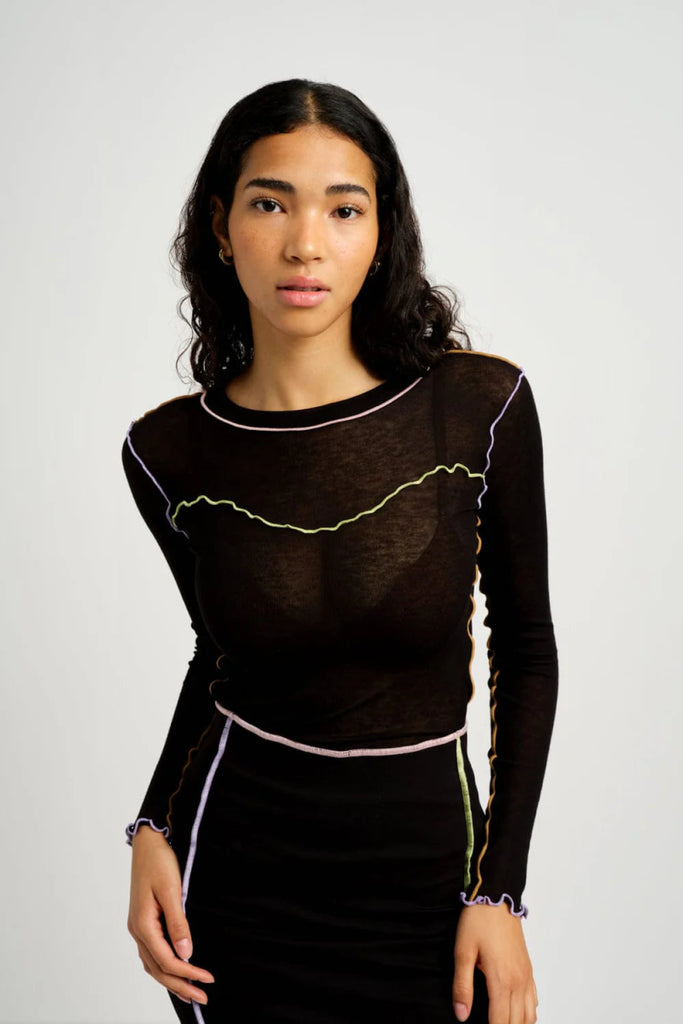 Eliza Faulkner Delia Top (Black) - Victoire BoutiqueEliza FaulknerTops Ottawa Boutique Shopping Clothing