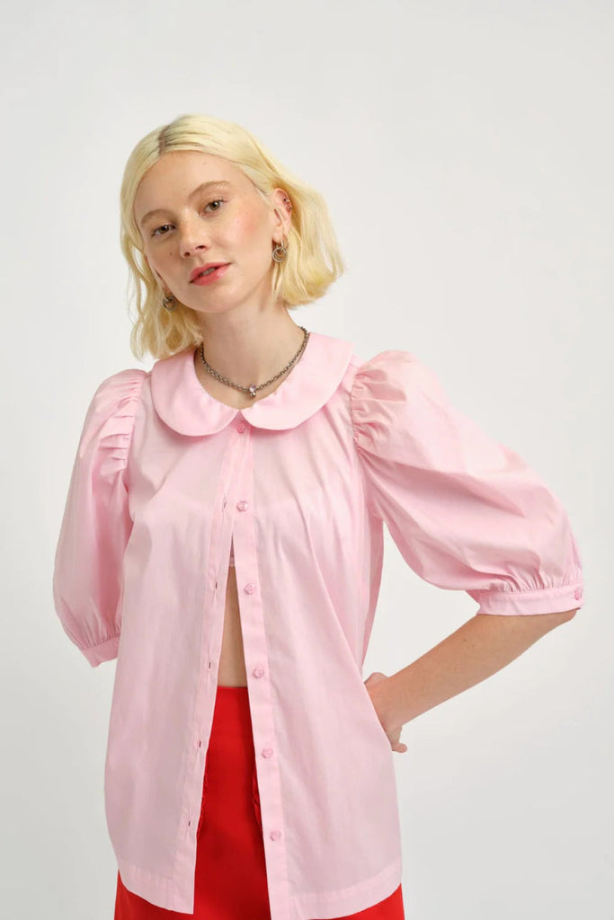 Eliza Faulkner Evie Blouse - Pink (Online Exclusive) - Victoire BoutiqueEliza FaulknerShirts & Tops Ottawa Boutique Shopping Clothing