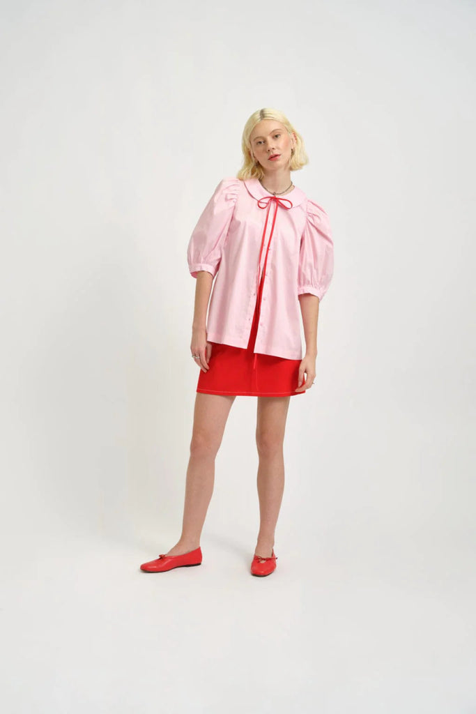 Eliza Faulkner Evie Blouse - Pink (Online Exclusive) - Victoire BoutiqueEliza FaulknerShirts & Tops Ottawa Boutique Shopping Clothing