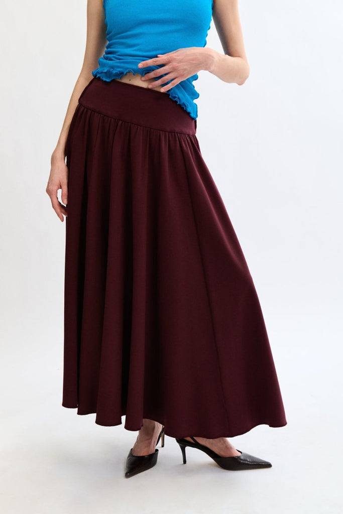 Eliza Faulkner Florence Skirt - Shiraz (Online Exclusive) - Victoire BoutiqueEliza FaulknerSkirts Ottawa Boutique Shopping Clothing