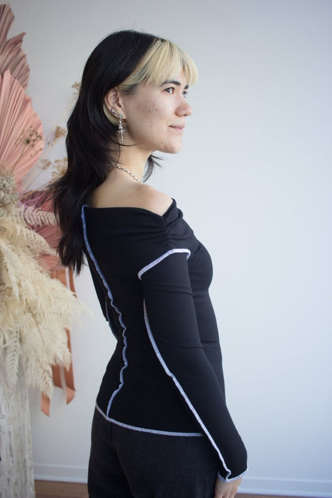 Eliza Faulkner Heidi Top - Black (Online Exclusive) - Victoire BoutiqueEliza FaulknerTops Ottawa Boutique Shopping Clothing