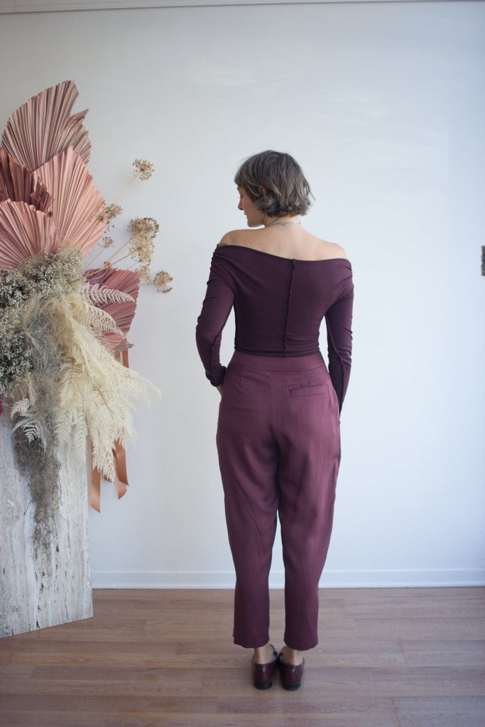 Eliza Faulkner Heidi Top - Shiraz (Online Exclusive) - Victoire BoutiqueEliza FaulknerTops Ottawa Boutique Shopping Clothing