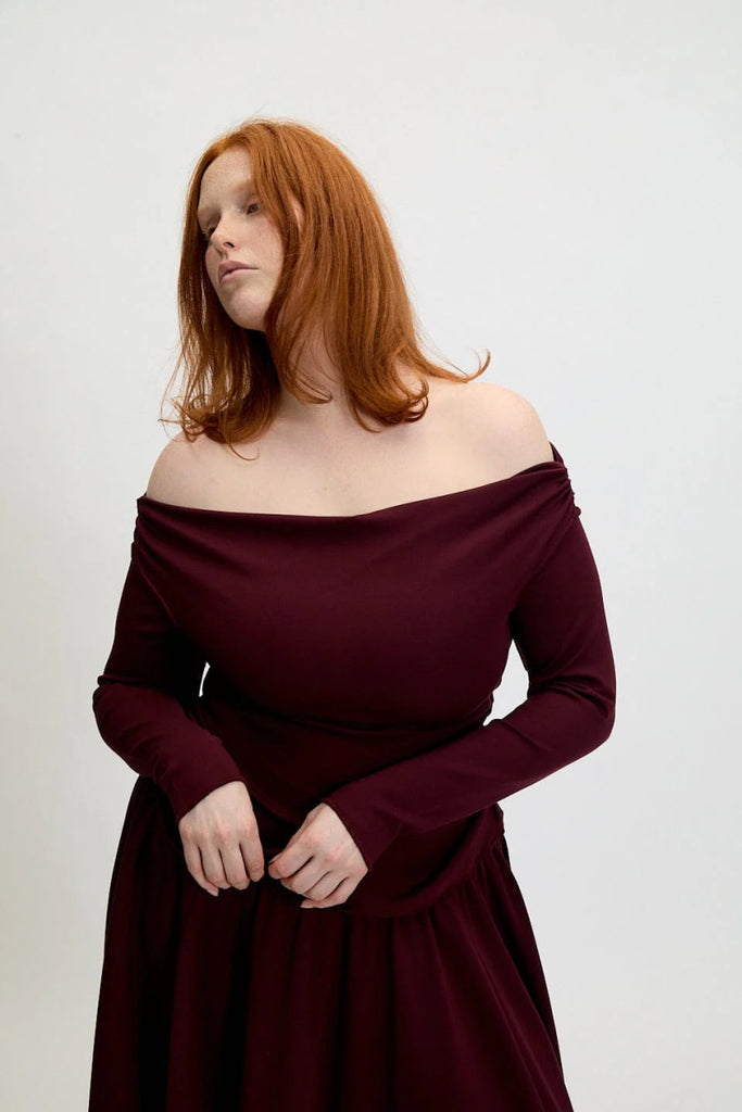 Eliza Faulkner Heidi Top - Shiraz (Online Exclusive) - Victoire BoutiqueEliza FaulknerTops Ottawa Boutique Shopping Clothing