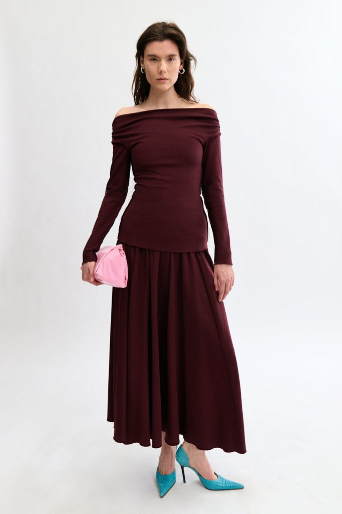 Eliza Faulkner Heidi Top - Shiraz (Online Exclusive) - Victoire BoutiqueEliza FaulknerTops Ottawa Boutique Shopping Clothing