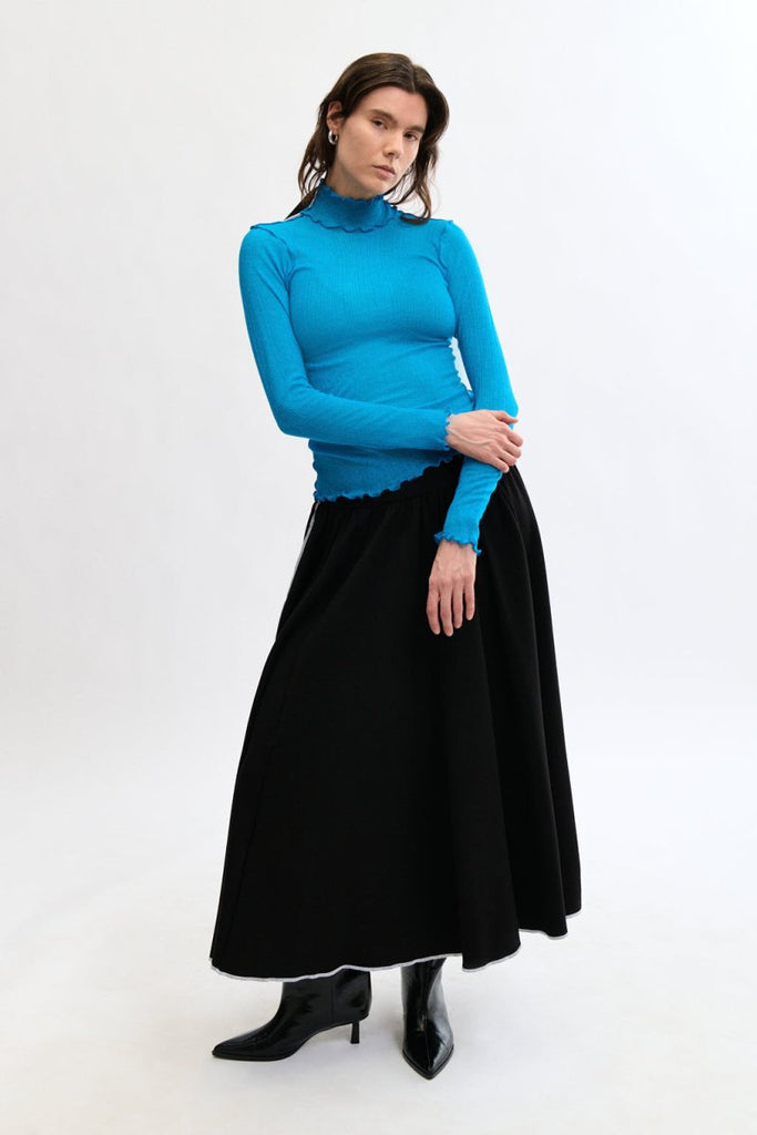 Eliza Faulkner Jane Turtleneck - Blue (Online Exclusive) - Victoire BoutiqueEliza FaulknerTops Ottawa Boutique Shopping Clothing