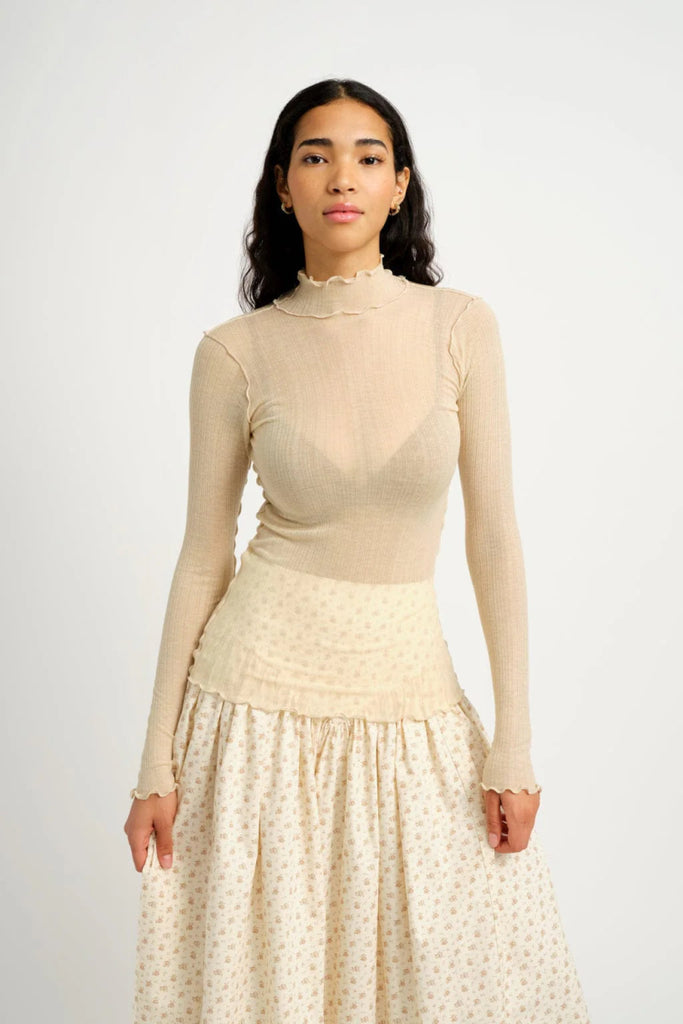 Eliza Faulkner Jane Turtleneck (Cream) - Victoire BoutiqueEliza FaulknerTops Ottawa Boutique Shopping Clothing