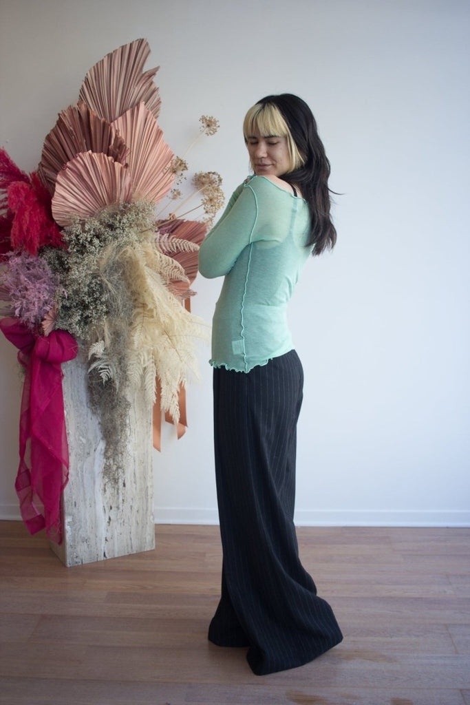 Eliza Faulkner Jess Top - Mint (Online Exclusive) - Victoire BoutiqueEliza FaulknerTops Ottawa Boutique Shopping Clothing