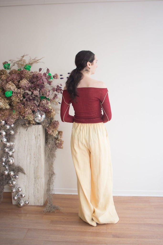 Eliza Faulkner Jess Top - Raspberry Jam (In Store) - Victoire BoutiqueEliza FaulknerTops Ottawa Boutique Shopping Clothing