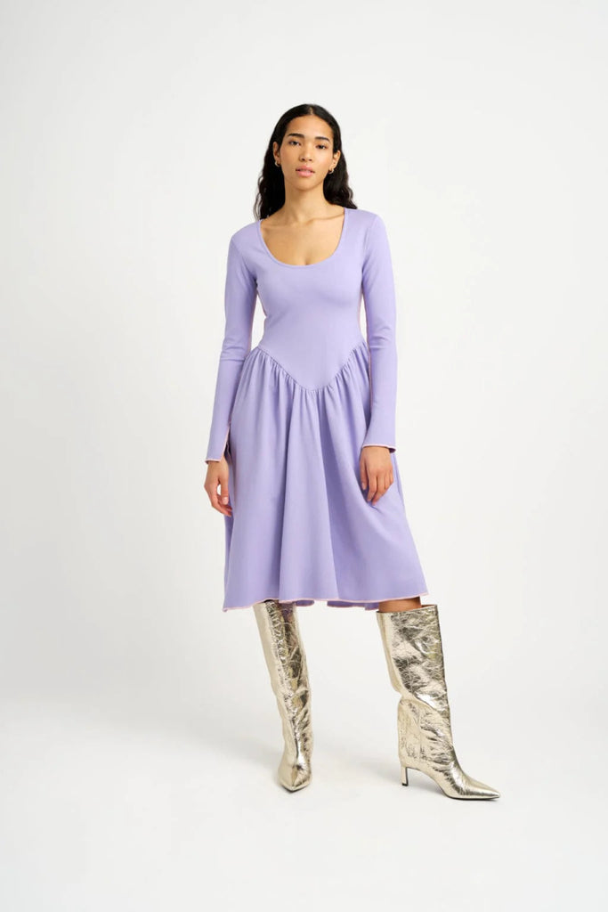 Eliza Faulkner Joan Dress (Lilac) - Victoire BoutiqueEliza FaulknerDresses Ottawa Boutique Shopping Clothing