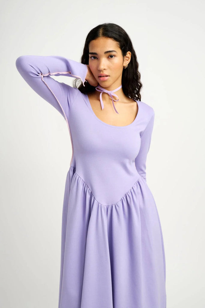 Eliza Faulkner Joan Dress (Lilac) - Victoire BoutiqueEliza FaulknerDresses Ottawa Boutique Shopping Clothing