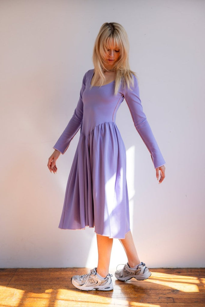 Eliza Faulkner Joan Dress (Lilac) - Victoire BoutiqueEliza FaulknerDresses Ottawa Boutique Shopping Clothing