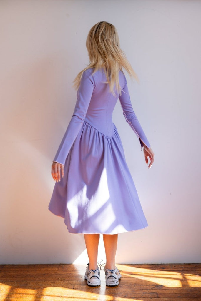 Eliza Faulkner Joan Dress (Lilac) - Victoire BoutiqueEliza FaulknerDresses Ottawa Boutique Shopping Clothing