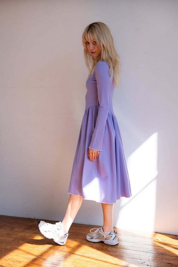 Eliza Faulkner Joan Dress (Lilac) - Victoire BoutiqueEliza FaulknerDresses Ottawa Boutique Shopping Clothing