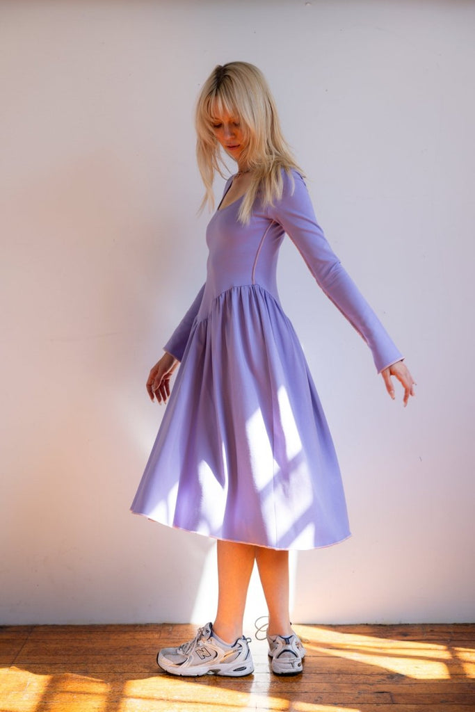 Eliza Faulkner Joan Dress (Lilac) - Victoire BoutiqueEliza FaulknerDresses Ottawa Boutique Shopping Clothing