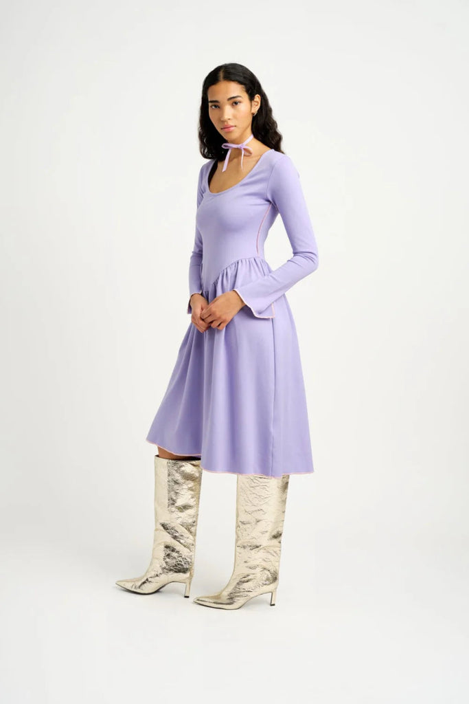 Eliza Faulkner Joan Dress (Lilac) - Victoire BoutiqueEliza FaulknerDresses Ottawa Boutique Shopping Clothing