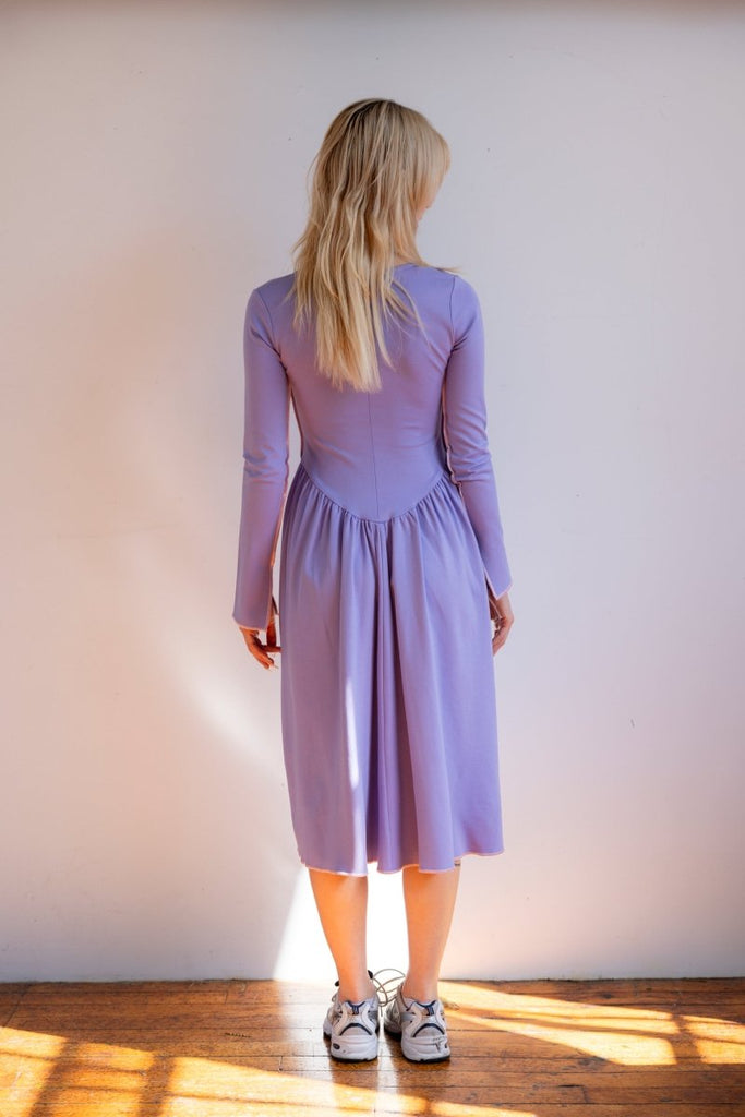 Eliza Faulkner Joan Dress (Lilac) - Victoire BoutiqueEliza FaulknerDresses Ottawa Boutique Shopping Clothing