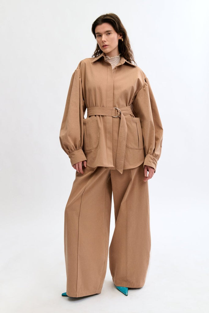 Eliza Faulkner Laurence Jacket - Fawn (Online Exclusive) - Victoire BoutiqueEliza FaulknerOuterwear Ottawa Boutique Shopping Clothing