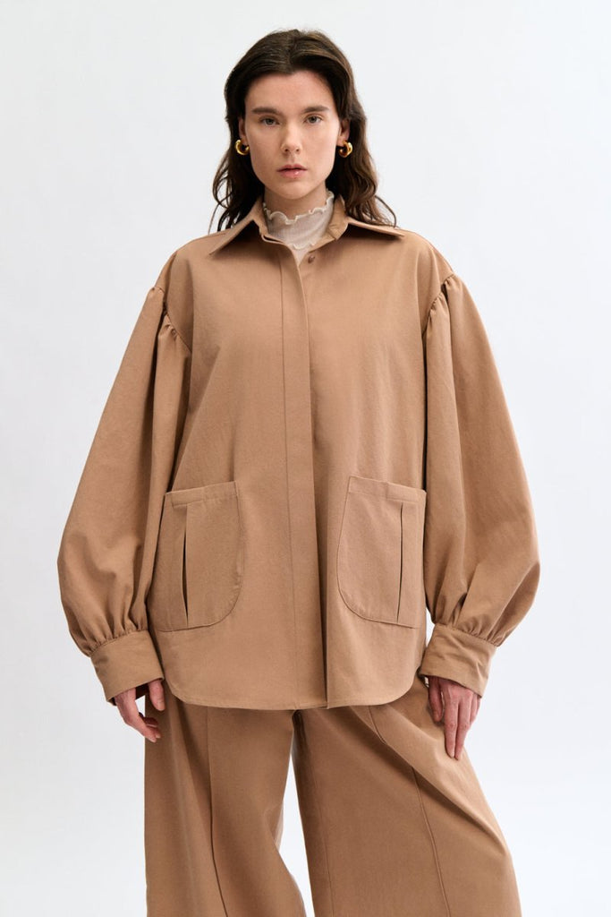 Eliza Faulkner Laurence Jacket - Fawn (Online Exclusive) - Victoire BoutiqueEliza FaulknerOuterwear Ottawa Boutique Shopping Clothing