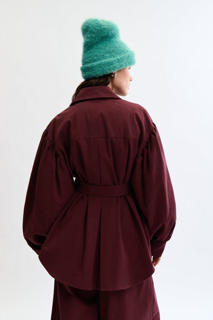 Eliza Faulkner Laurence Jacket - Shiraz (Online Exclusive) - Victoire BoutiqueEliza FaulknerOuterwear Ottawa Boutique Shopping Clothing