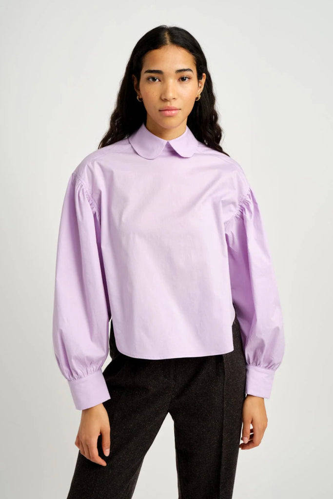 Eliza Faulkner Leni Shirt - Lilac (Online Exclusive) - Victoire BoutiqueEliza FaulknerShirts & Tops Ottawa Boutique Shopping Clothing