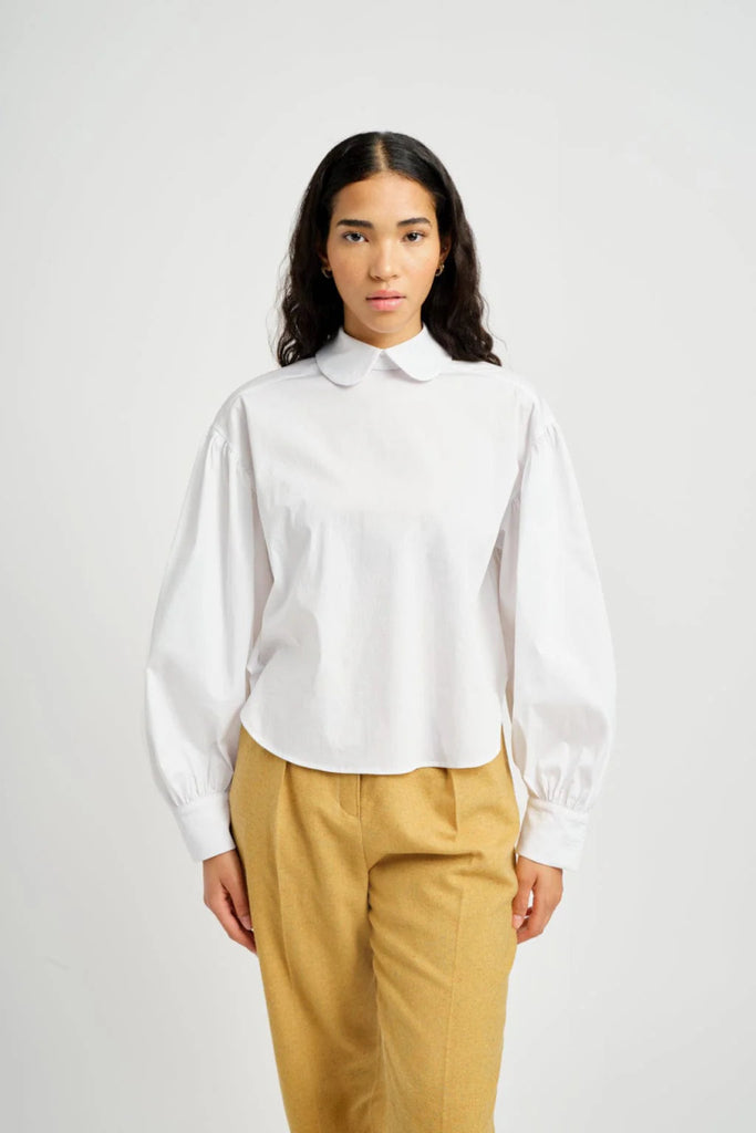 Eliza Faulkner Leni Shirt - White (Online Exclusive) - Victoire BoutiqueEliza FaulknerShirts & Tops Ottawa Boutique Shopping Clothing