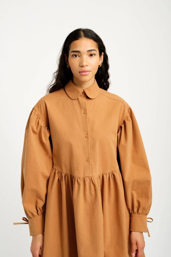 Eliza Faulkner Loretta Dress - Camel (Online Exclusive) - Victoire BoutiqueEliza FaulknerDresses Ottawa Boutique Shopping Clothing