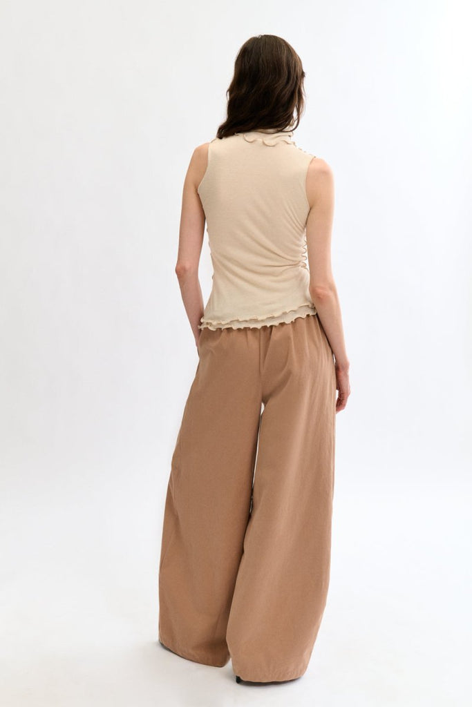 Eliza Faulkner Loulou Top - Cream (Online Exclusive) - Victoire BoutiqueEliza FaulknerTops Ottawa Boutique Shopping Clothing