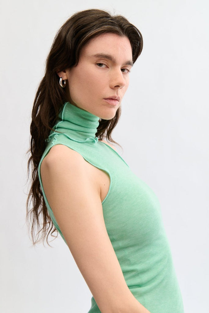 Eliza Faulkner Loulou Top - Mint (Online Exclusive) - Victoire BoutiqueEliza FaulknerTops Ottawa Boutique Shopping Clothing