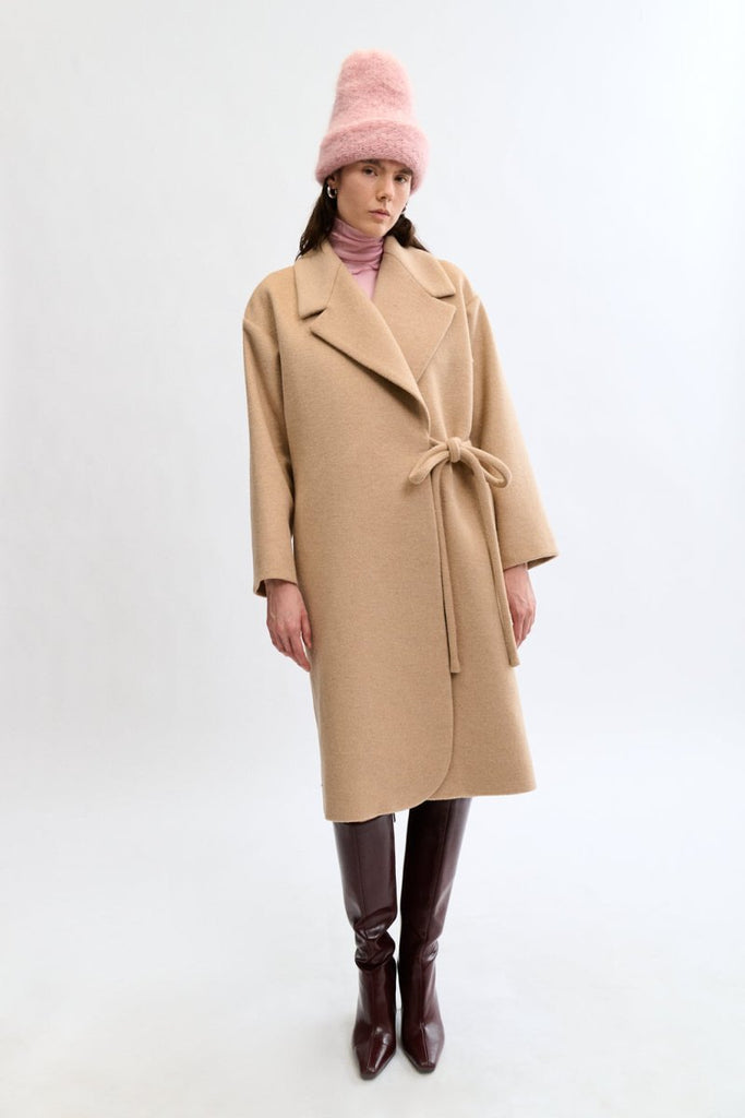 Eliza Faulkner Morgan Coat - Camel (Online Exclusive) - Victoire BoutiqueEliza FaulknerOuterwear Ottawa Boutique Shopping Clothing