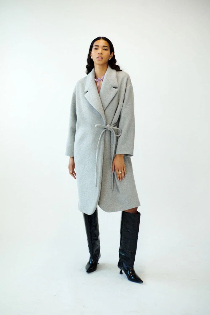 Eliza Faulkner Morgan Coat - Grey (Online Exclusive) - Victoire BoutiqueEliza FaulknerJacket Ottawa Boutique Shopping Clothing