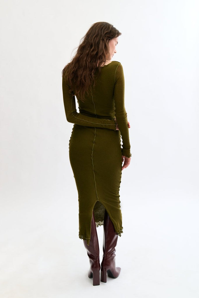 Eliza Faulkner Riley Dress - Green (Online Exclusive) - Victoire BoutiqueEliza FaulknerDresses Ottawa Boutique Shopping Clothing
